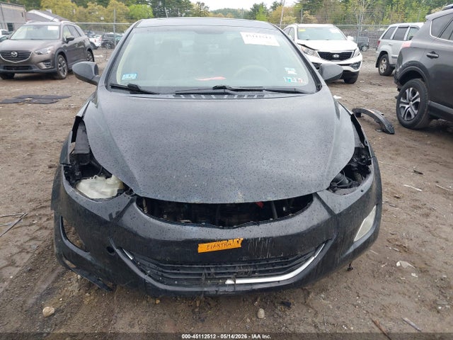 2012 Hyundai Elantra Gls (ulsan Plant) მანქანა იყიდება აუქციონზე, vin: KMHDH4AE2CU183339, აუქციონის ნომერი: 45112512
