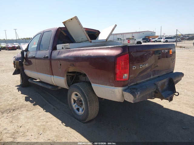 Продажа на аукционе авто 2003 Dodge Ram 2500 Slt/laramie/st, vin: 3D7KU28683G706074, номер лота: 45112527