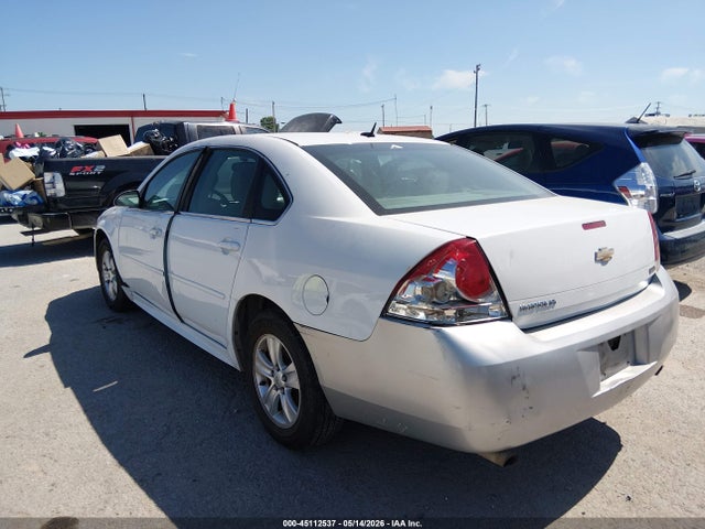 2012 Chevrolet Impala Ls მანქანა იყიდება აუქციონზე, vin: 2G1WF5E30C1321806, აუქციონის ნომერი: 45112537