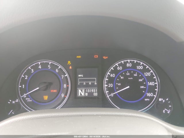 Aukcja sprzedaży 2013 Infiniti G37x, vin: JN1CV6AR4DM750095, numer aukcji: 45112604