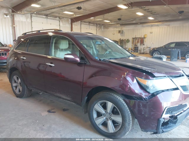 45112605 :رقم المزاد ، 2HNYD2H35CH512459 vin ، 2012 Acura Mdx Technology Package مزاد بيع
