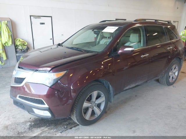 45112605 :رقم المزاد ، 2HNYD2H35CH512459 vin ، 2012 Acura Mdx Technology Package مزاد بيع