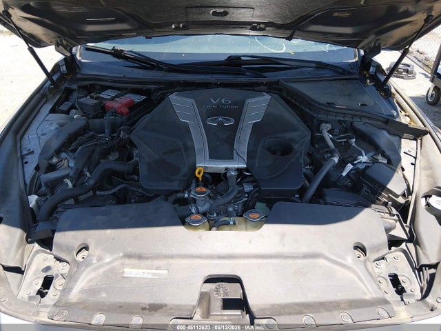 45112623 :رقم المزاد ، JN1EV7APXHM738326 vin ، 2017 Infiniti Q50 3.0t Sport مزاد بيع
