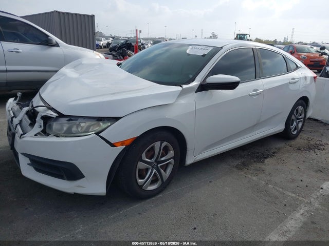 Honda Civic Lx 2017 2HGFC2F56HH548075 Image 2