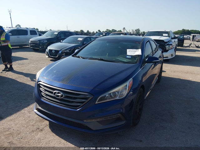 2015 Hyundai Sonata Sport მანქანა იყიდება აუქციონზე, vin: 5NPE34AF6FH061310, აუქციონის ნომერი: 45112699