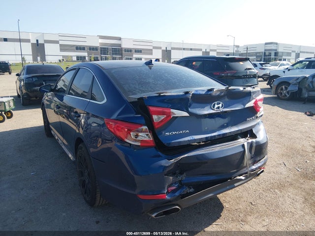 2015 Hyundai Sonata Sport მანქანა იყიდება აუქციონზე, vin: 5NPE34AF6FH061310, აუქციონის ნომერი: 45112699