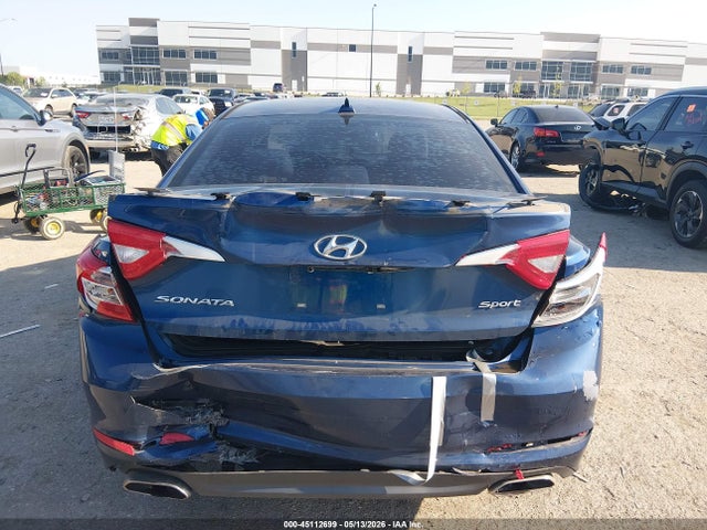 2015 Hyundai Sonata Sport მანქანა იყიდება აუქციონზე, vin: 5NPE34AF6FH061310, აუქციონის ნომერი: 45112699