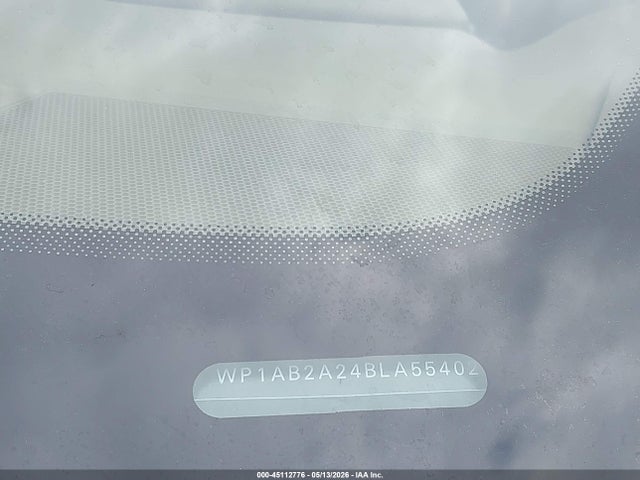45112776 :رقم المزاد ، WP1AB2A24BLA55402 vin ، 2011 Porsche Cayenne S مزاد بيع
