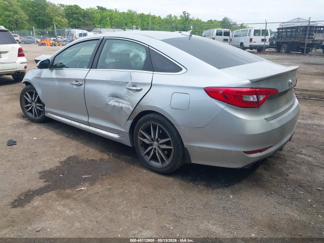 2015 Hyundai Sonata Sport 2.0t მანქანა იყიდება აუქციონზე, vin: 5NPE34AB4FH197805, აუქციონის ნომერი: 45112800