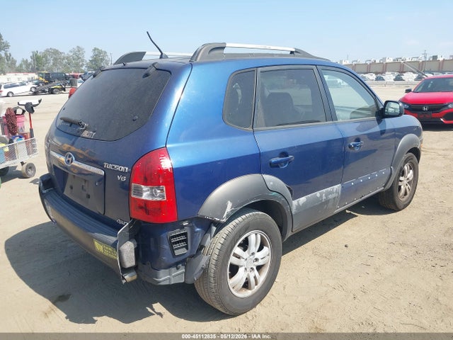 2006 Hyundai Tucson Gls/limited მანქანა იყიდება აუქციონზე, vin: KM8JN72D66U257059, აუქციონის ნომერი: 45112835