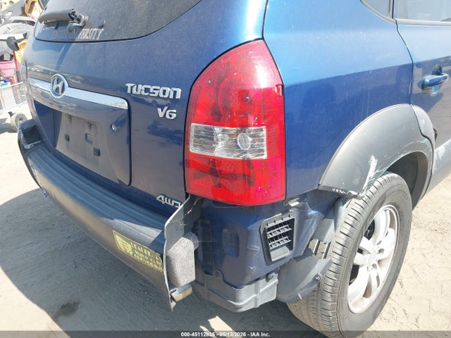 2006 Hyundai Tucson Gls/limited მანქანა იყიდება აუქციონზე, vin: KM8JN72D66U257059, აუქციონის ნომერი: 45112835