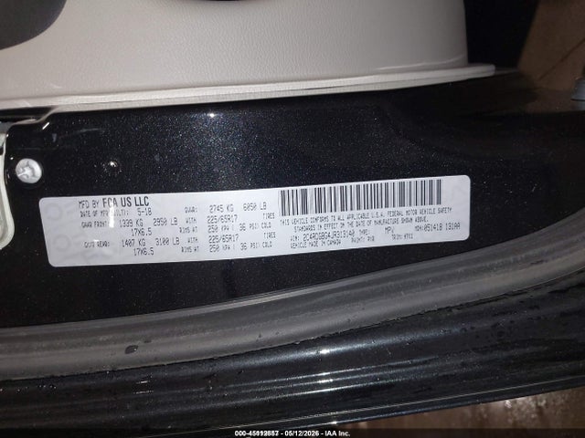 Продажа на аукционе авто 2018 Dodge Grand Caravan Se, vin: 2C4RDGBG4JR313140, номер лота: 45112857