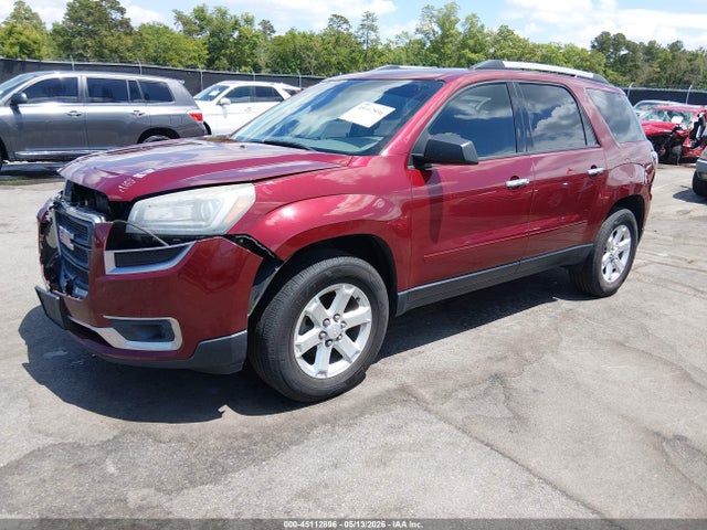 Aukcja sprzedaży 2016 Gmc Acadia Sle-1, vin: 1GKKRNED7GJ306452, numer aukcji: 45112896