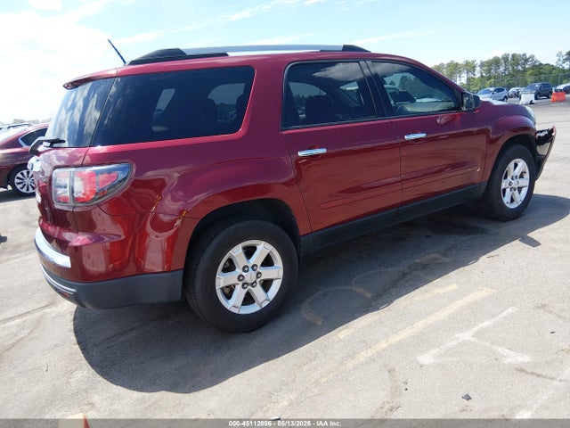 Aukcja sprzedaży 2016 Gmc Acadia Sle-1, vin: 1GKKRNED7GJ306452, numer aukcji: 45112896