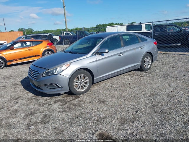 2016 Hyundai Sonata მანქანა იყიდება აუქციონზე, vin: 5NPE24AF9GH386828, აუქციონის ნომერი: 45112936