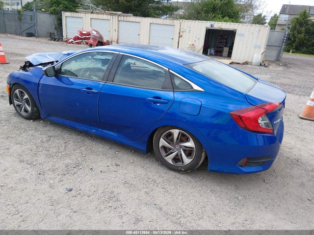 2019 Honda Civic Lx მანქანა იყიდება აუქციონზე, vin: 2HGFC2F61KH549490, აუქციონის ნომერი: 45112954