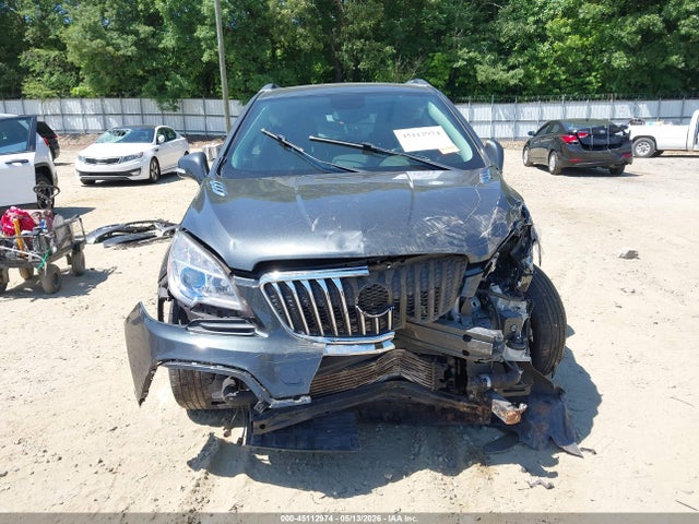 45112974 :رقم المزاد ، KL4CJCSBXGB650005 vin ، 2016 Buick Encore Leather مزاد بيع