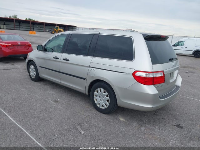 2007 Honda Odyssey Lx მანქანა იყიდება აუქციონზე, vin: 5FNRL38247B142921, აუქციონის ნომერი: 45112987