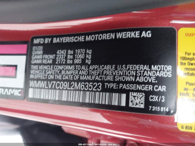Mini Clubman Cooper S 2020 WMWLV7C09L2M63523 Image 9