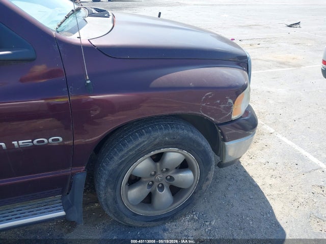 2005 Dodge Ram 1500 Slt/laramie მანქანა იყიდება აუქციონზე, vin: 1D7HA18N65S292423, აუქციონის ნომერი: 45113008