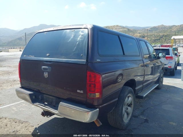 2005 Dodge Ram 1500 Slt/laramie მანქანა იყიდება აუქციონზე, vin: 1D7HA18N65S292423, აუქციონის ნომერი: 45113008