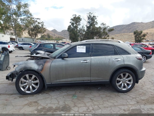 Aukcja sprzedaży 2005 Infiniti Fx35, vin: JNRAS08U15X102069, numer aukcji: 45113056