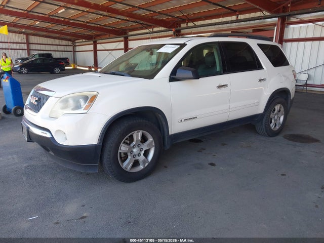 45113105 :رقم المزاد ، 1GKER13728J134089 vin ، 2008 Gmc Acadia Sle-1 مزاد بيع