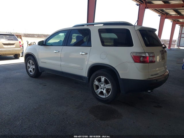 45113105 :رقم المزاد ، 1GKER13728J134089 vin ، 2008 Gmc Acadia Sle-1 مزاد بيع