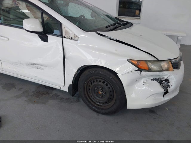 2012 Honda Civic Lx მანქანა იყიდება აუქციონზე, vin: 2HGFB2F58CH601824, აუქციონის ნომერი: 45113156