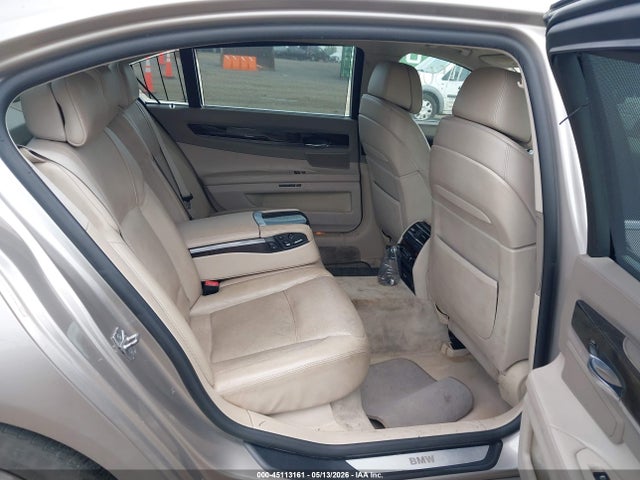 2012 Bmw 750li მანქანა იყიდება აუქციონზე, vin: WBAKB8C56CC964384, აუქციონის ნომერი: 45113161