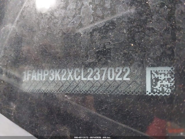 Aukcja sprzedaży 2012 Ford Focus Se, vin: 1FAHP3K2XCL237022, numer aukcji: 45113172