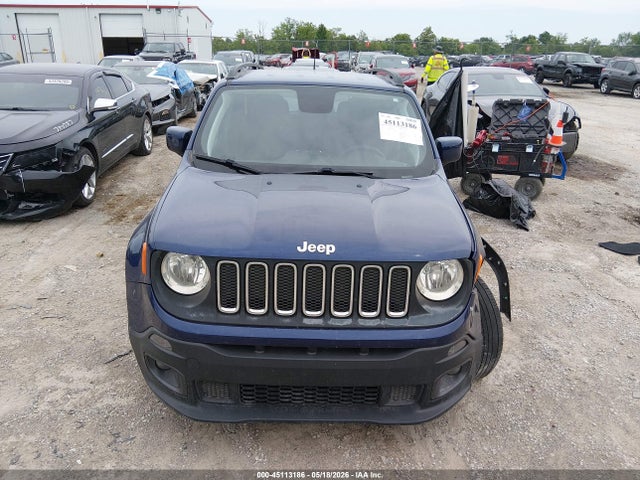 Продаж на аукціоні авто 2018 Jeep Renegade Latitude Fwd, vin: ZACCJABB0JPH22482, номер лоту: 45113186