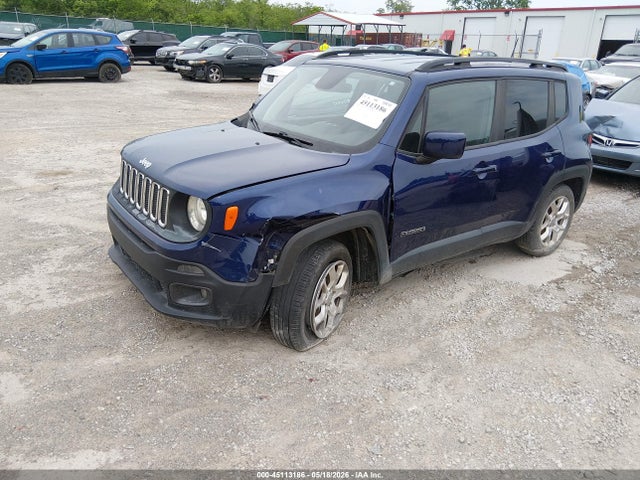 Продаж на аукціоні авто 2018 Jeep Renegade Latitude Fwd, vin: ZACCJABB0JPH22482, номер лоту: 45113186