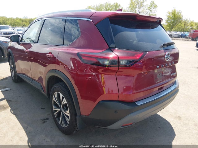 2021 Nissan Rogue Sv Intelligent Awd მანქანა იყიდება აუქციონზე, vin: JN8AT3BB4MW229736, აუქციონის ნომერი: 45113192