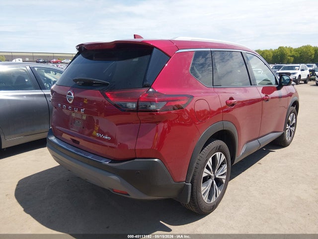 2021 Nissan Rogue Sv Intelligent Awd მანქანა იყიდება აუქციონზე, vin: JN8AT3BB4MW229736, აუქციონის ნომერი: 45113192