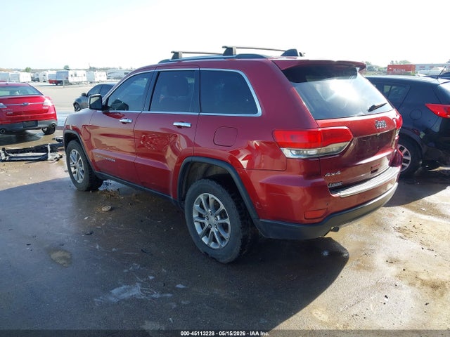 Aukcja sprzedaży 2014 Jeep Grand Cherokee Limited, vin: 1C4RJFBT3EC240678, numer aukcji: 45113228