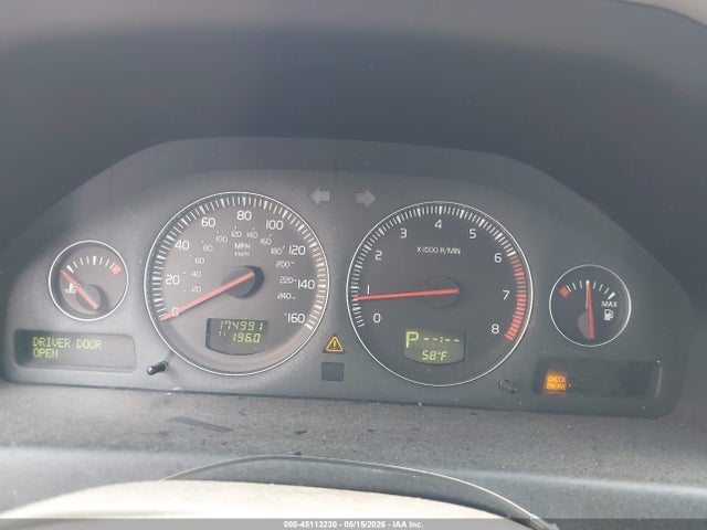 2006 Volvo V70 2.5t მანქანა იყიდება აუქციონზე, vin: YV1SW592661534108, აუქციონის ნომერი: 45113230