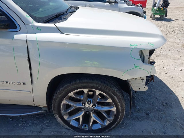 2015 Chevrolet Tahoe Ltz მანქანა იყიდება აუქციონზე, vin: 1GNSKCKCXFR121190, აუქციონის ნომერი: 45113256