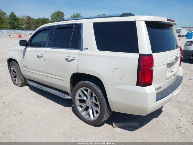 2015 Chevrolet Tahoe Ltz მანქანა იყიდება აუქციონზე, vin: 1GNSKCKCXFR121190, აუქციონის ნომერი: 45113256