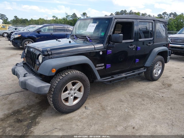 Aukcja sprzedaży 2013 Jeep Wrangler Unlimited Sport, vin: 1C4HJWDG4DL500192, numer aukcji: 45113265
