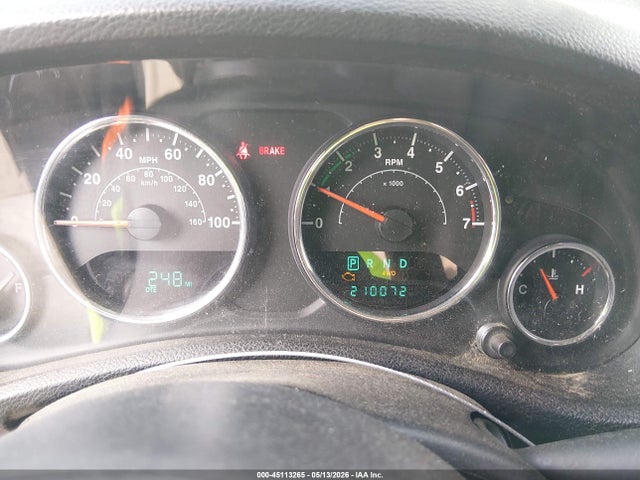 Aukcja sprzedaży 2013 Jeep Wrangler Unlimited Sport, vin: 1C4HJWDG4DL500192, numer aukcji: 45113265