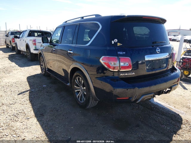 45113269 :رقم المزاد ، JN8AY2ND7LX015115 vin ، 2020 Nissan Armada Sl 2wd مزاد بيع