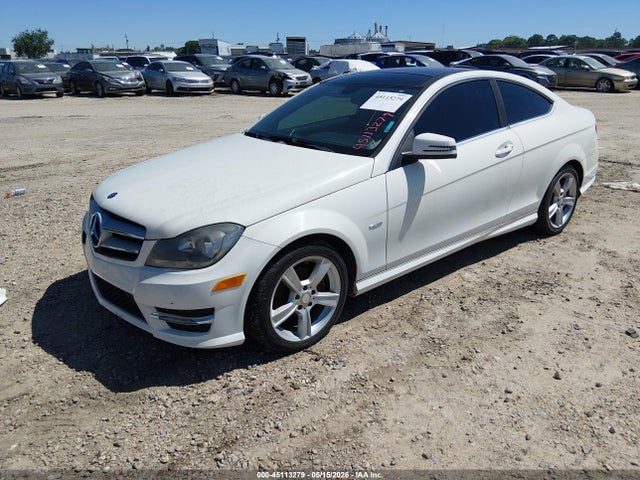 45113279 :رقم المزاد ، WDDGJ4HB8CF744932 vin ، 2012 Mercedes-benz C 250 مزاد بيع