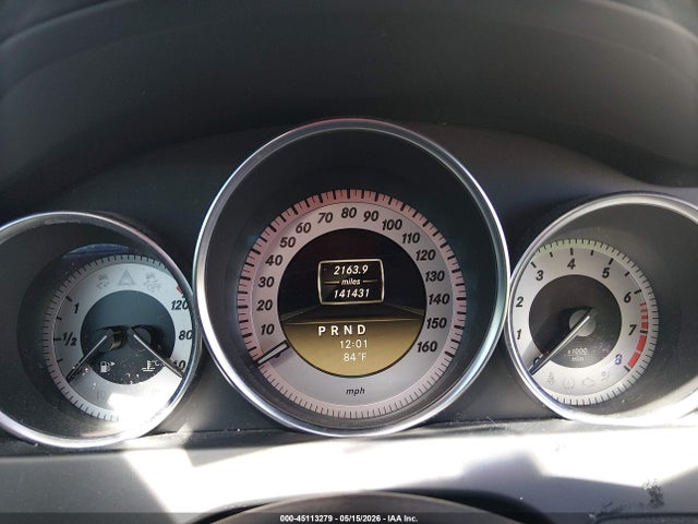 45113279 :رقم المزاد ، WDDGJ4HB8CF744932 vin ، 2012 Mercedes-benz C 250 مزاد بيع