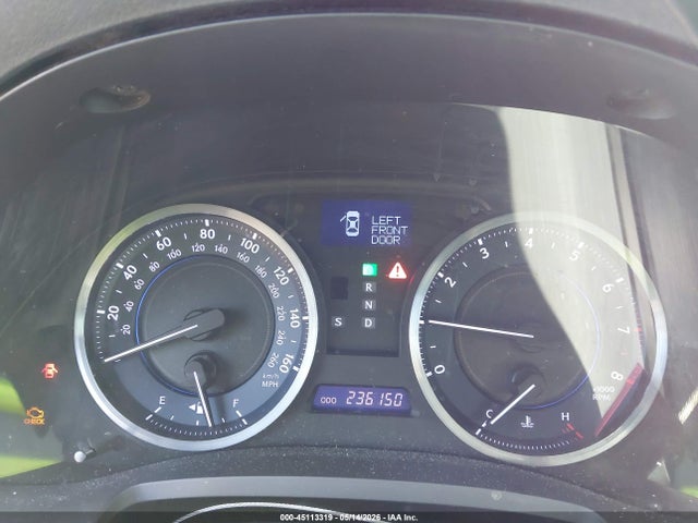 Aukcja sprzedaży 2012 Lexus Is 250, vin: JTHBF5C28C5177581, numer aukcji: 45113319