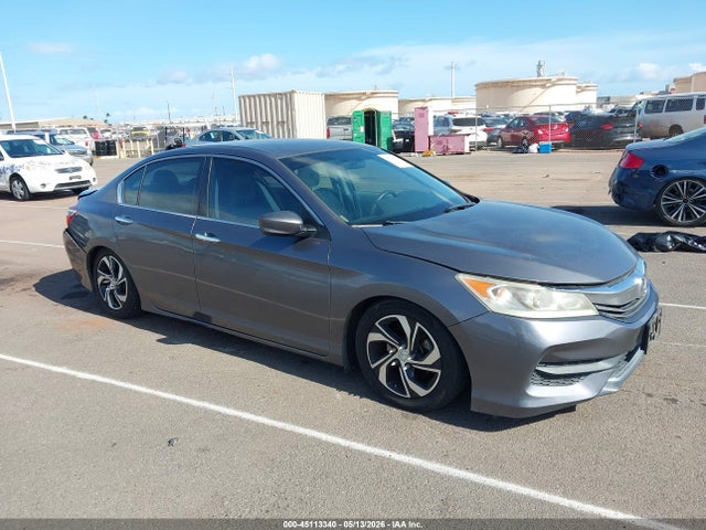 45113340 :رقم المزاد ، 1HGCR2F37GA229569 vin ، 2016 Honda Accord Lx مزاد بيع