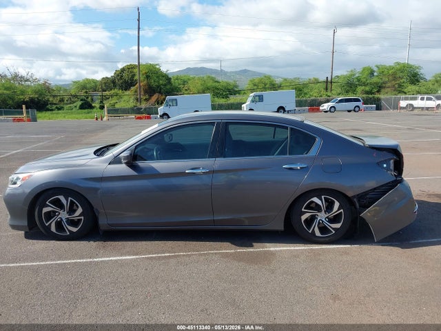Auction sale of the 2016 Honda Accord Lx, vin: 1HGCR2F37GA229569, lot number: 45113340