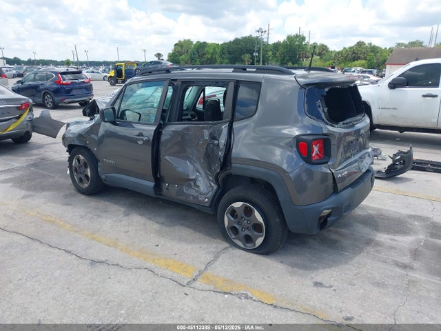 2017 Jeep Renegade Sport 4x4 მანქანა იყიდება აუქციონზე, vin: ZACCJBAB4HPE93743, აუქციონის ნომერი: 45113388