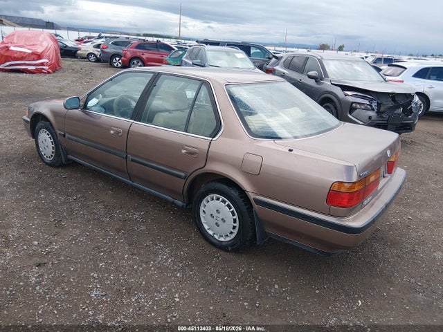 45113403 :رقم المزاد ، 1HGCB7656MA139344 vin ، 1991 Honda Accord Lx/ex مزاد بيع