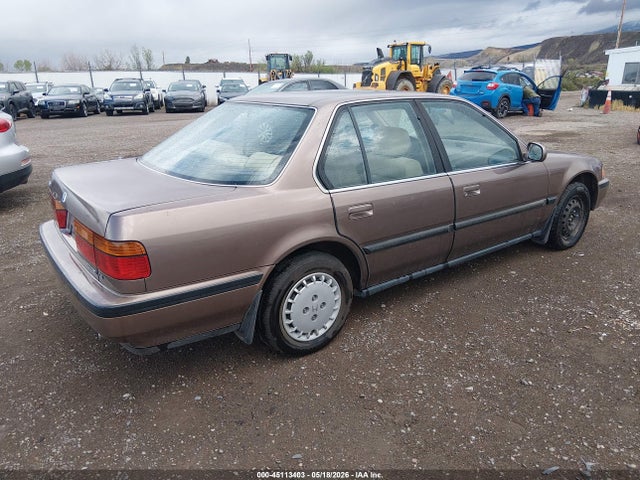 45113403 :رقم المزاد ، 1HGCB7656MA139344 vin ، 1991 Honda Accord Lx/ex مزاد بيع